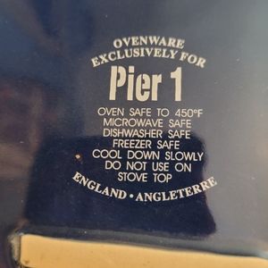 Pier 1 casserole dish